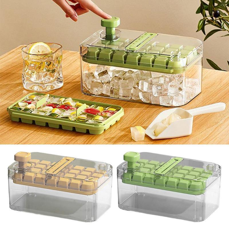 Multi-Grid Ice Cube Tray  28/56 Compartments, Easy Release