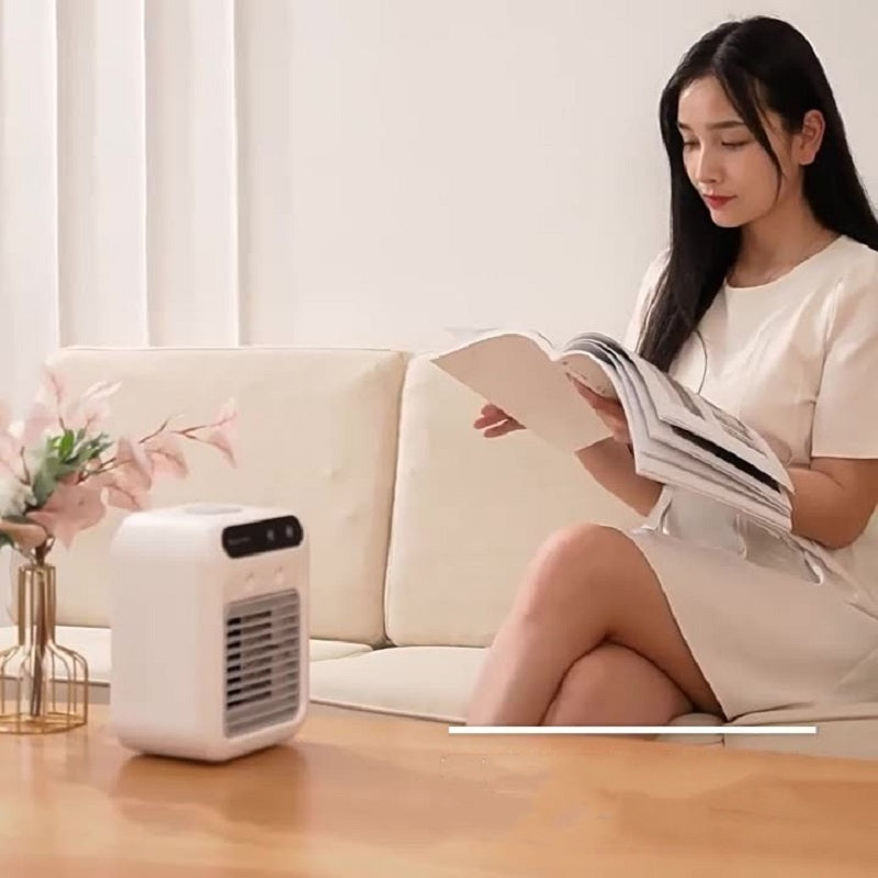 Portable Air Cooler Fan Mini Air Conditioner for Home, Office & Car