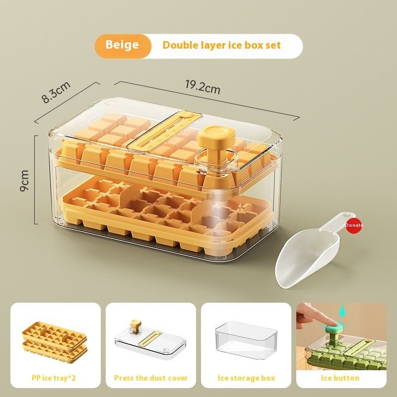 Multi-Grid Ice Cube Tray  28/56 Compartments, Easy Release