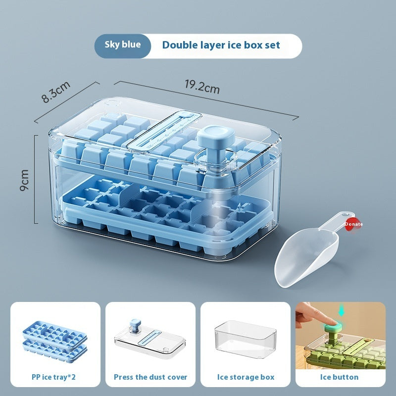 Multi-Grid Ice Cube Tray  28/56 Compartments, Easy Release