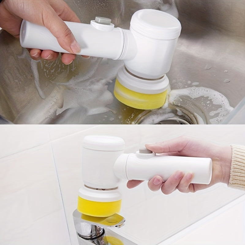 Electric Spin Cleaning Brush USB Rechargeable Handheld Power Scrubber