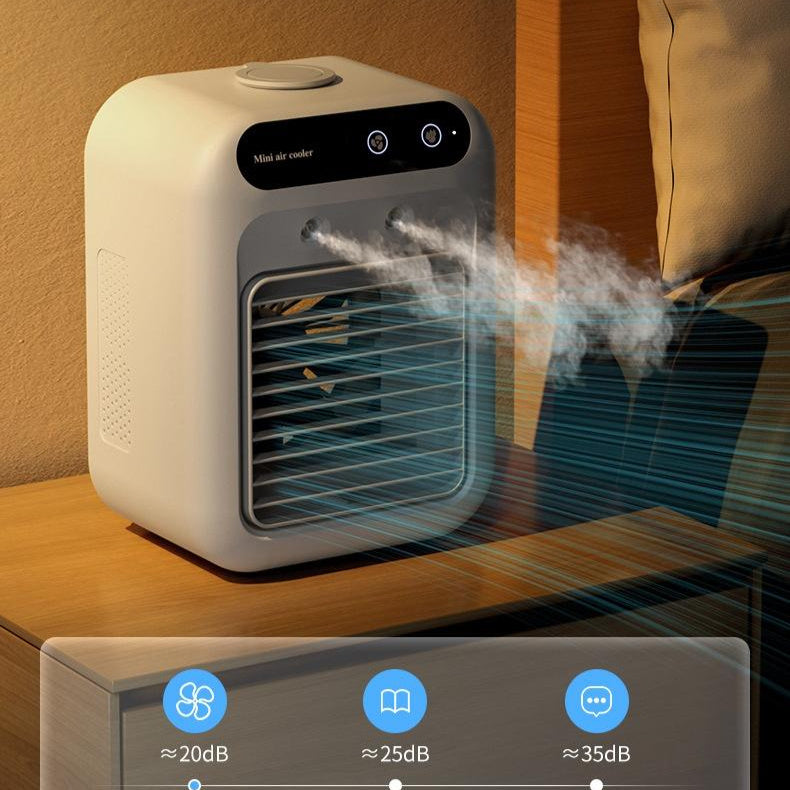 Portable Air Cooler Fan Mini Air Conditioner for Home, Office & Car