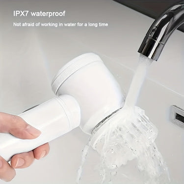 Electric Spin Cleaning Brush USB Rechargeable Handheld Power Scrubber