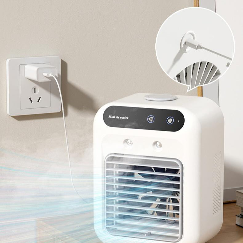Portable Air Cooler Fan Mini Air Conditioner for Home, Office & Car
