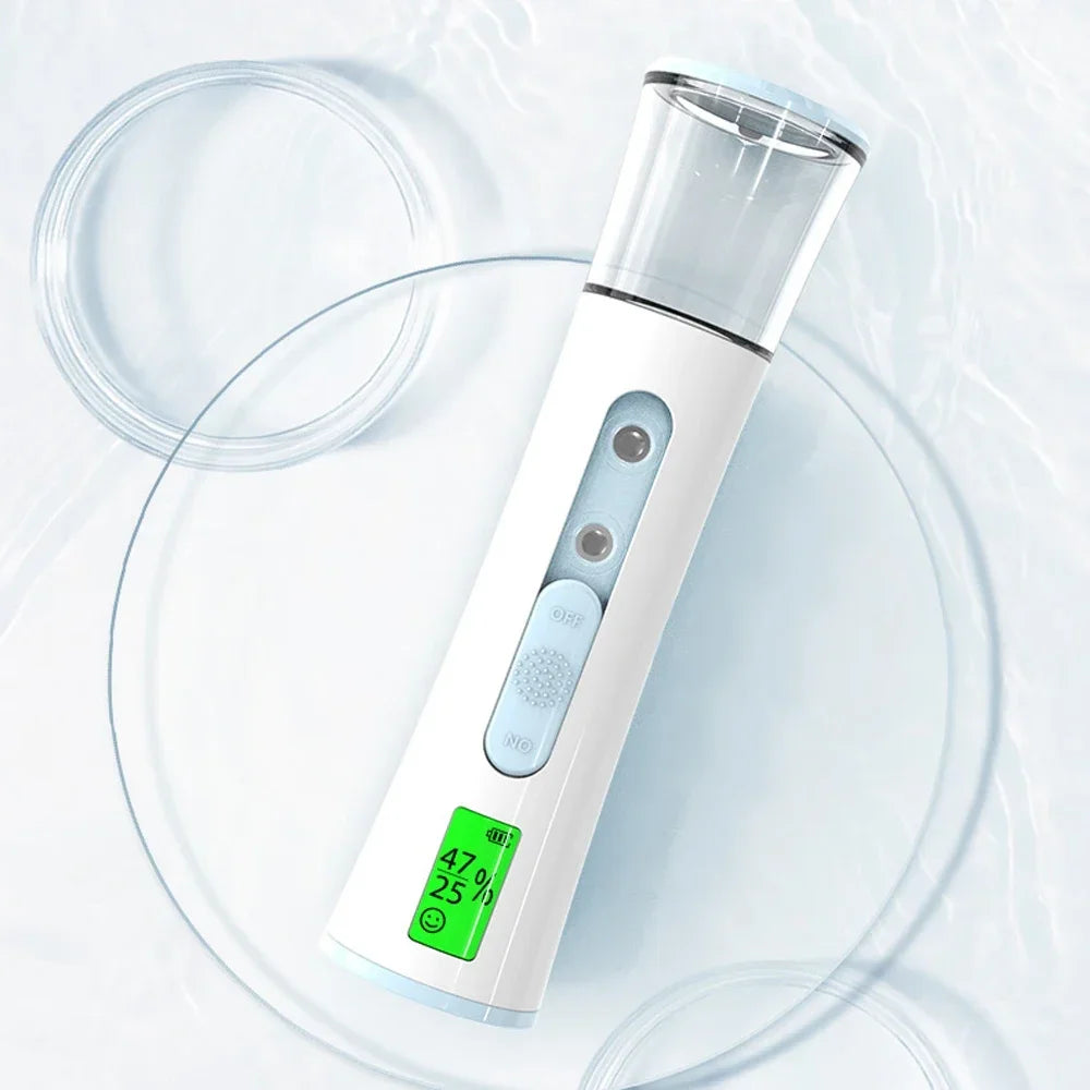 Nano Facial Steamer Mini Portable Humidifier Nano Mister Facial Steamer Beauty Spray Hydrating Apparatus Cold Spray Apparatus