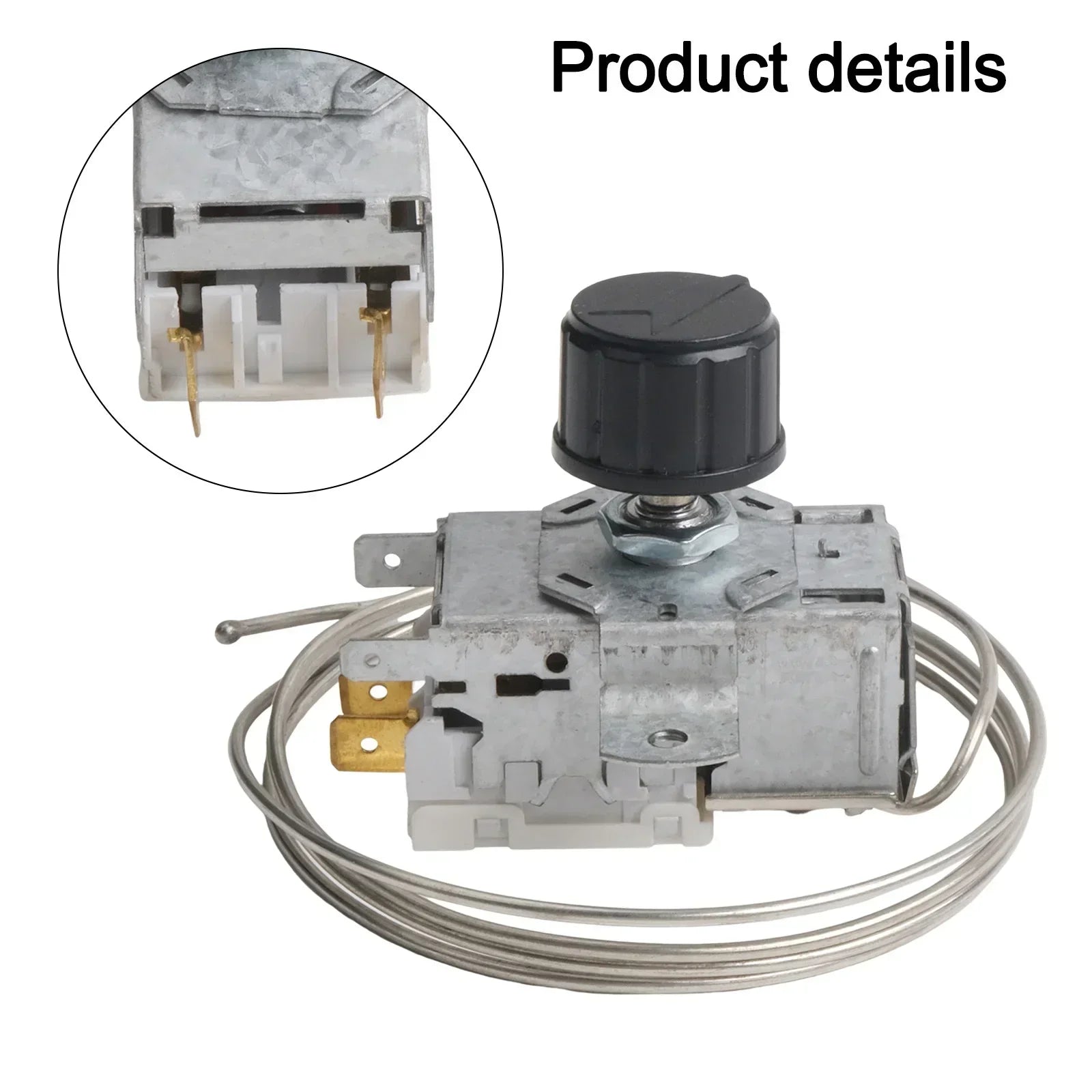 K50 Appliance Thermostat Effortlessly Regulates Temperatures Between Three And Twenty Degrees For All Types Of Refrigerators