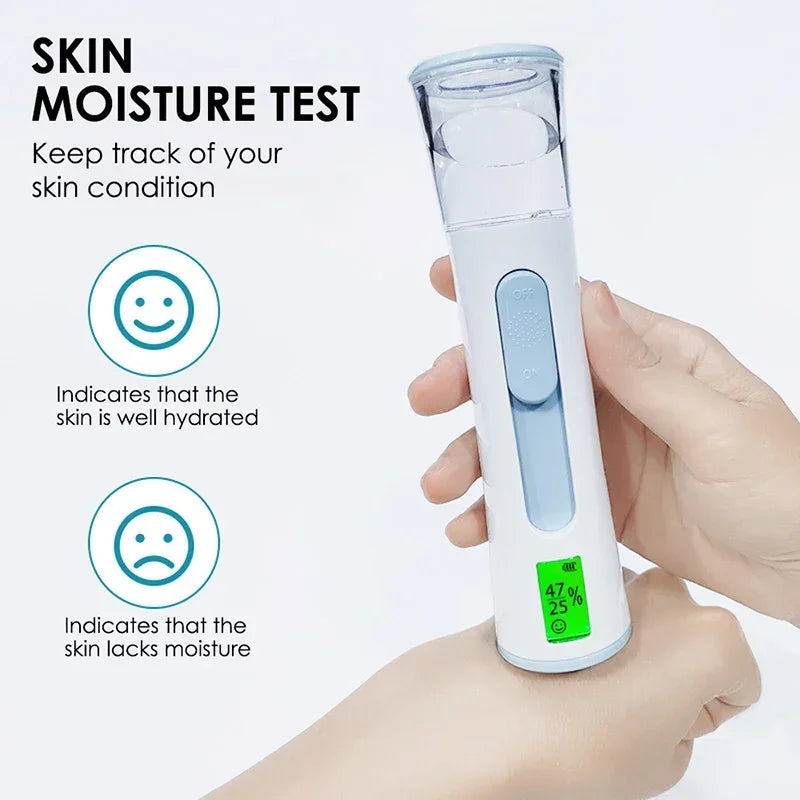 Nano Facial Steamer Mist Spray Eyelash Extensions Cleaning Pore Water SPA Moisturizing Hydrating Face Sprayer USB care Nebulizer