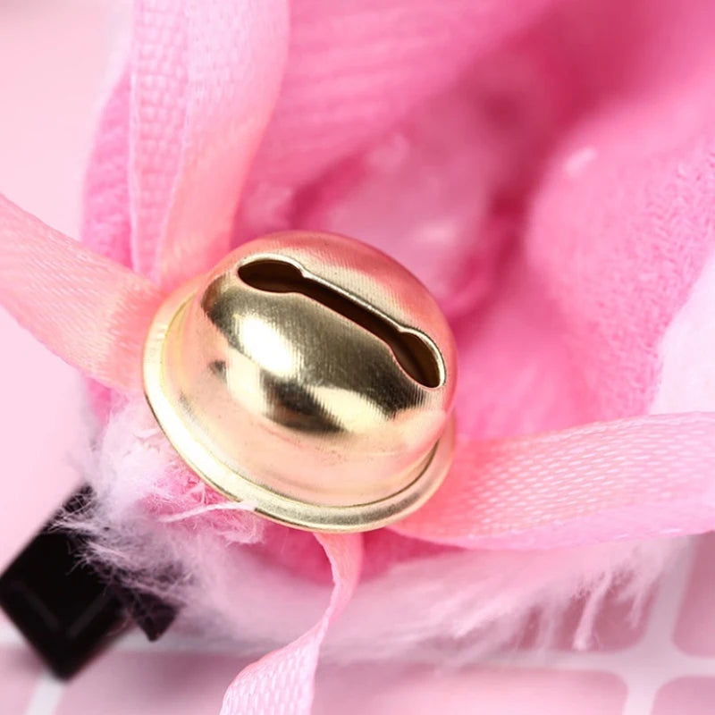Cosplay Bells Cat Ear Hair Clips Fur Headwear Anime Hairpins Headdress Lolita Hairclip Headsband Party Costume Hair Accessories