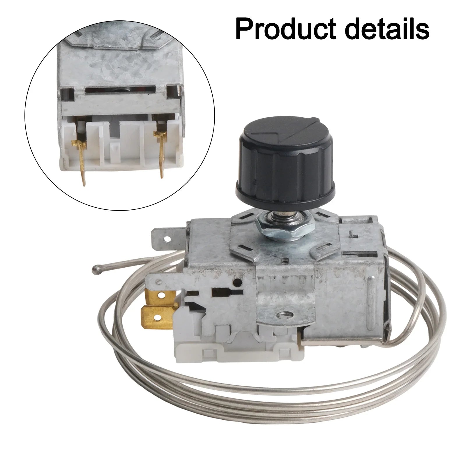 K50 Appliance Thermostat Effortlessly Regulates Temperatures Between Three And Twenty Degrees For All Types Of Refrigerators