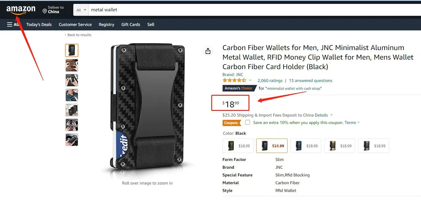 RFID Clip Metal Wallet Blocking Aluminum Minimalist Credit Card Holder Money Wallets 2024 All Color Slim Business Bank Id Case