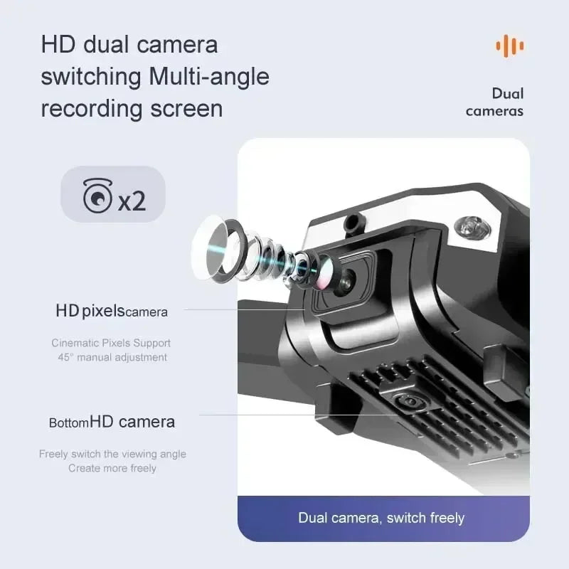 New S6 RC Drone G6 Professional 8K HD Camera Obstacle Avoidance Optical Flow Foldable 5G GPS Quadcopter for Aerial Photography