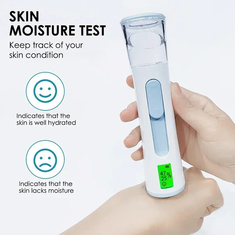 Nano Facial Steamer Mini Portable Humidifier Nano Mister Facial Steamer Beauty Spray Hydrating Apparatus Cold Spray Apparatus