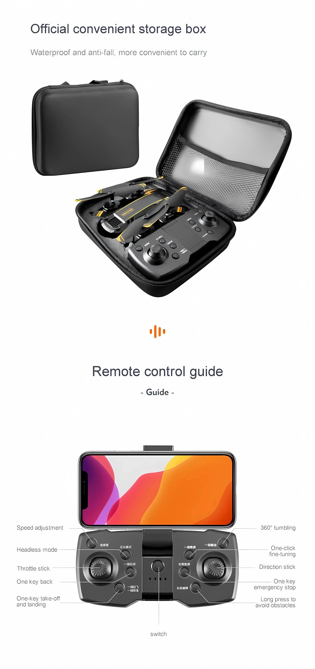 New S6 RC Drone G6 Professional 8K HD Camera Obstacle Avoidance Optical Flow Foldable 5G GPS Quadcopter for Aerial Photography