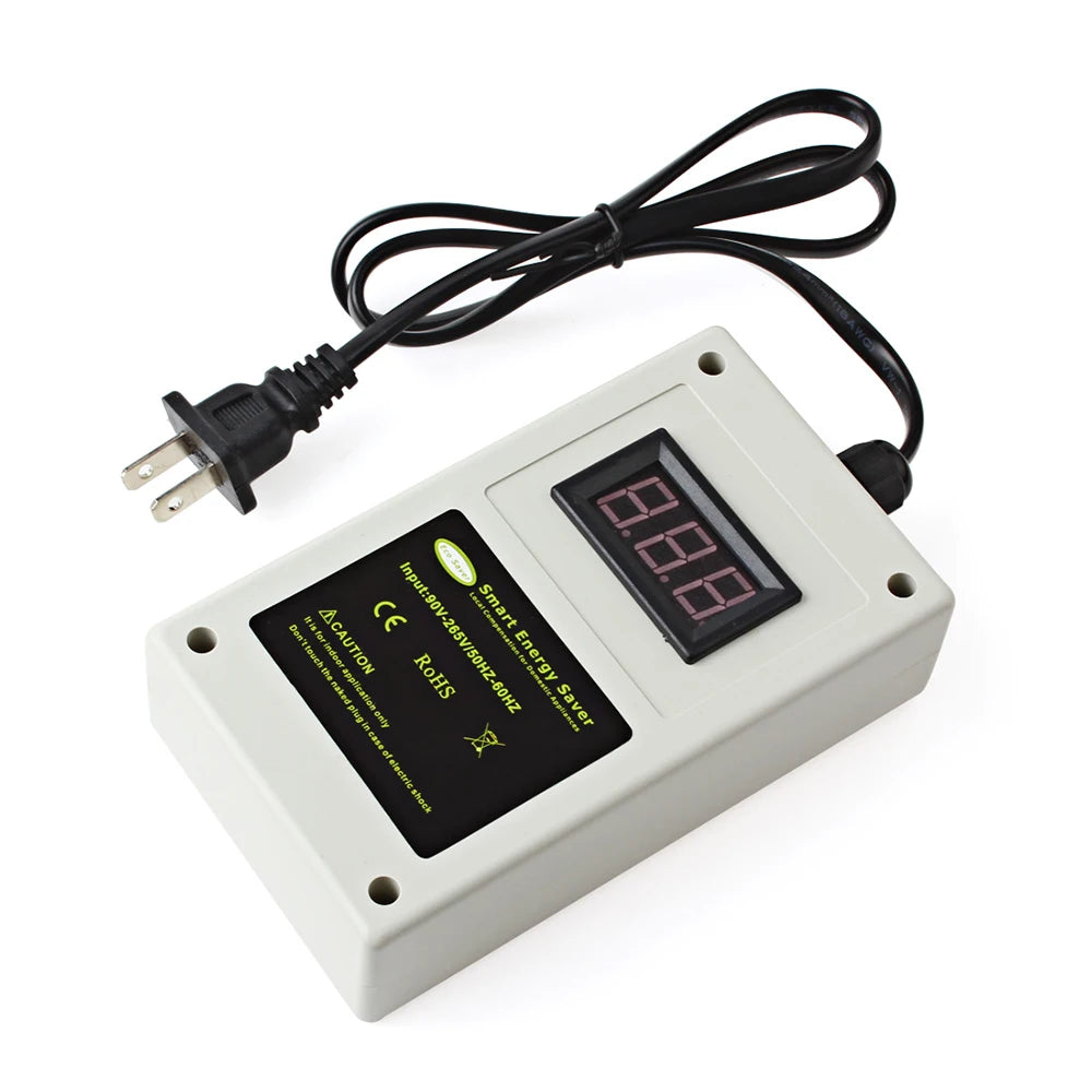Household Energy Saving Appliances White Intelligent Power Saver Box Smart LED Electricity Saving Device