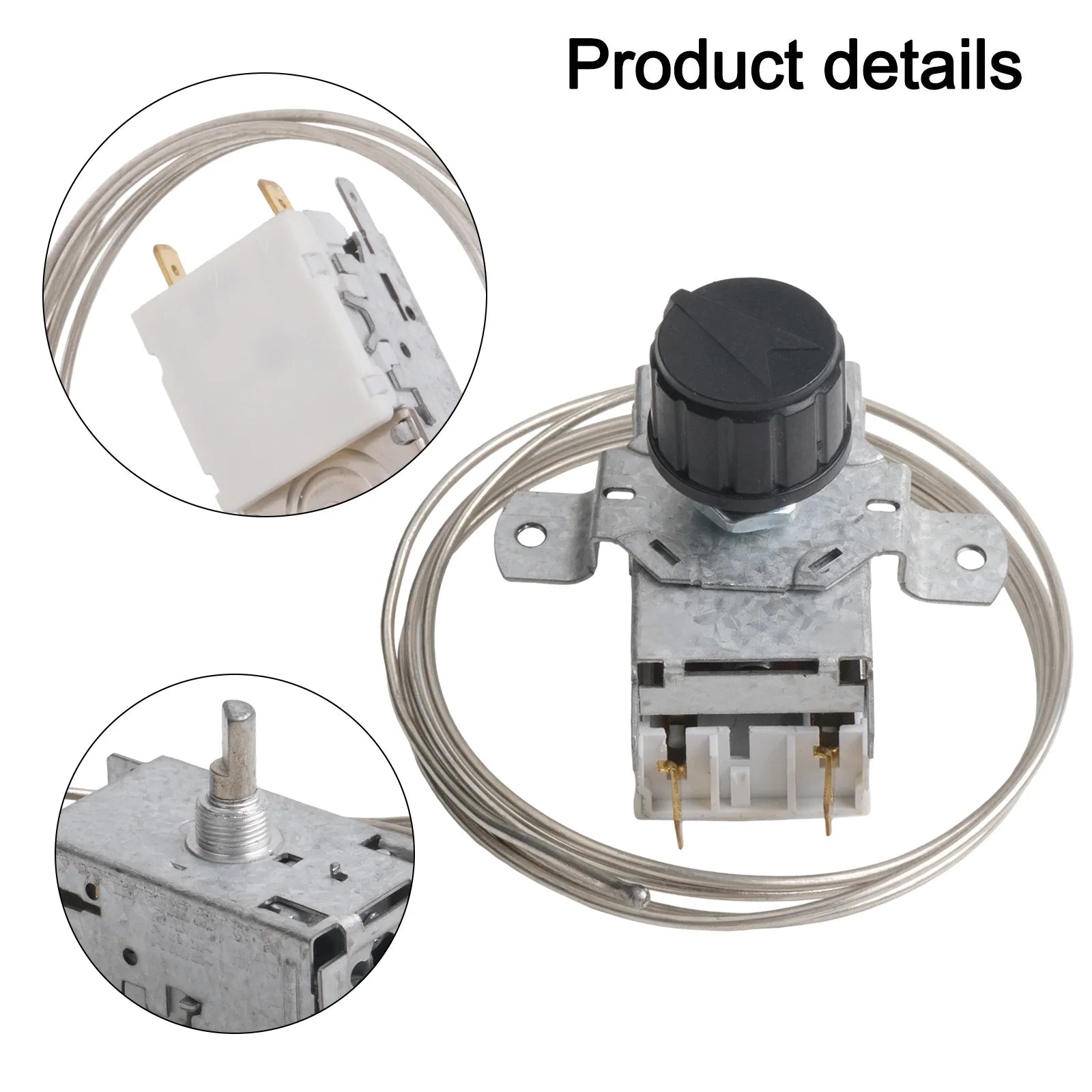 K50 Appliance Thermostat Effortlessly Regulates Temperatures Between Three And Twenty Degrees For All Types Of Refrigerators