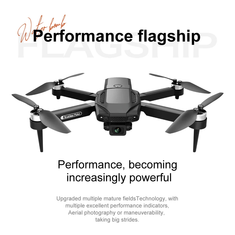 F198 Drone WIFI FPV HD Aerial Photography Wide Angle Dual Camera Professional With 1080P Brushless RC Foldable Quadcopter