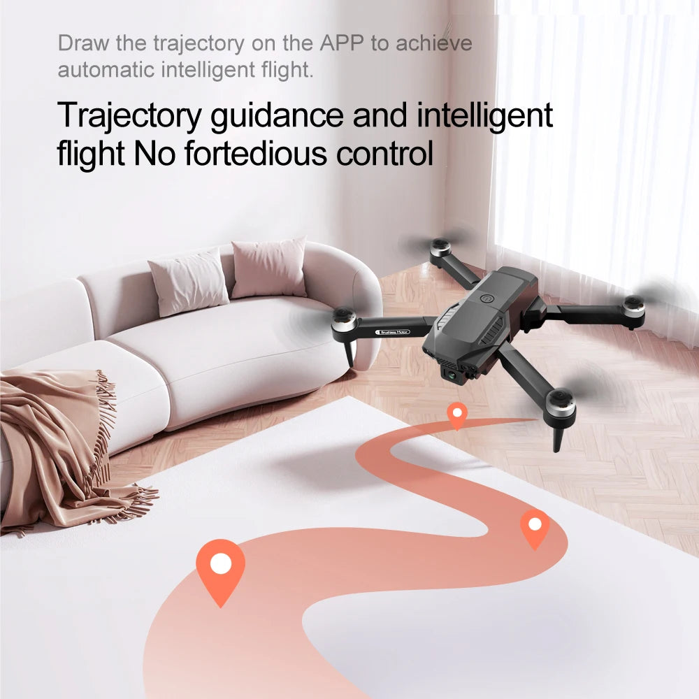 F198 Drone WIFI FPV HD Aerial Photography Wide Angle Dual Camera Professional With 1080P Brushless RC Foldable Quadcopter