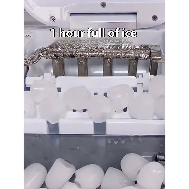 Portable Home Ice Maker Machine  Compact Countertop Ice Maker