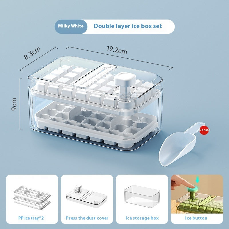 Multi-Grid Ice Cube Tray  28/56 Compartments, Easy Release