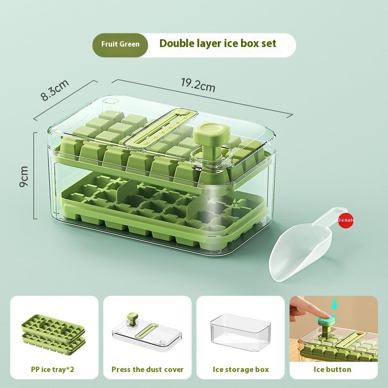 Multi-Grid Ice Cube Tray  28/56 Compartments, Easy Release
