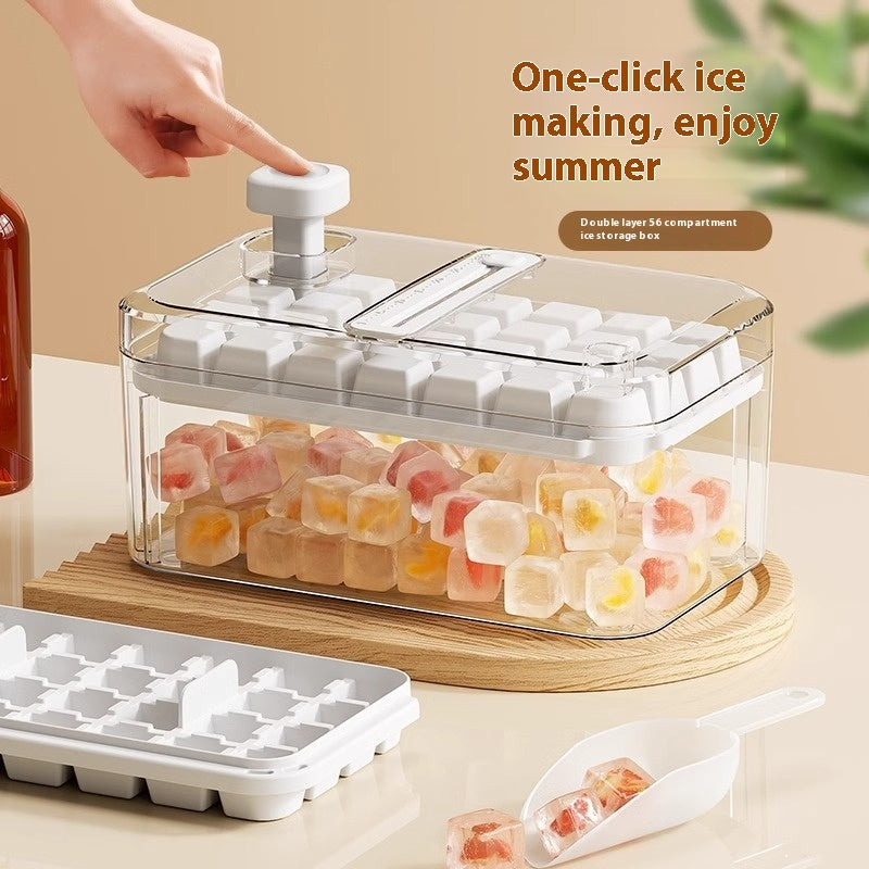 Multi-Grid Ice Cube Tray  28/56 Compartments, Easy Release